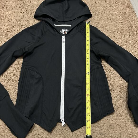 Free People Movement Women's Playin' For Keeps Layer Black Jacket Size Small - Picture 2 of 8